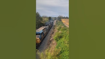 CSX Hanover sub local L 137 leaving Gettysburg