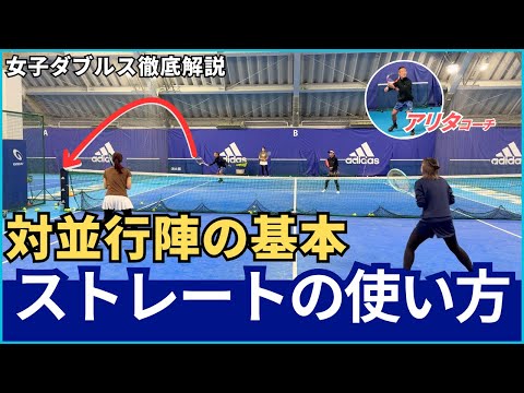 上級女子ダブルス徹底解説 テニスDVD 女子ダブルス 上級女子ダブルス