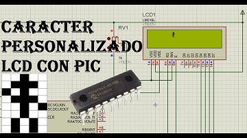 Caracter personalizado en LCD ||Muñeco moviendose con Pic||