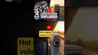 hot engine volvo d 13 #mechanic_truck #car #truck_driver truck_lif #hot_engine