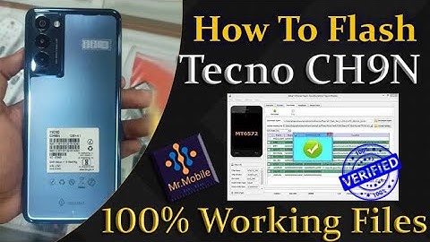 Tecno Camon 18 CH9N Firmware Flashing By Flash Tool Hang On Logo Dead After Flash Recover