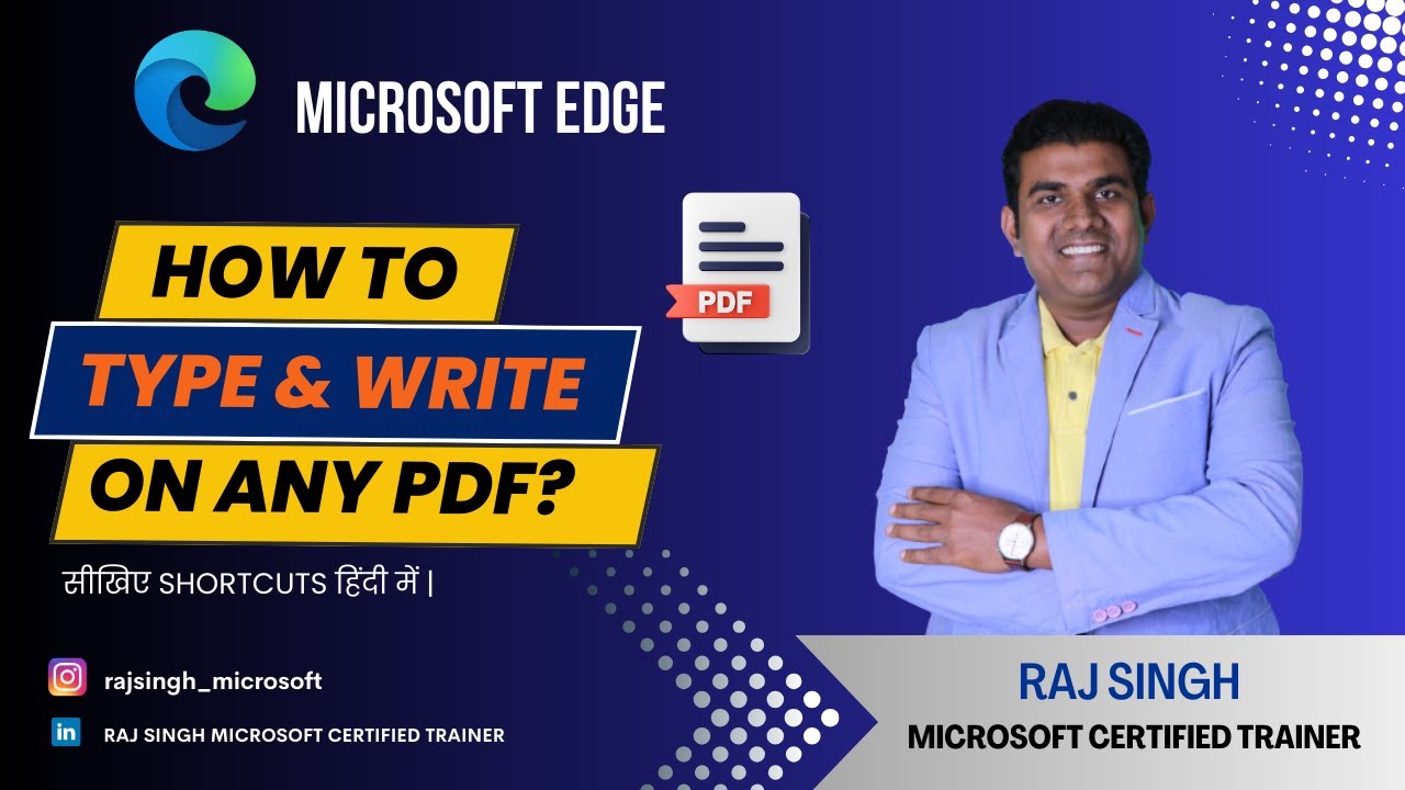 How to Edit and Write on any PDF: Tips, Tricks & Tools - YouTube