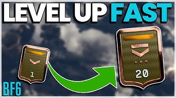The FASTEST Ways to Level Up in Battlefield 6!