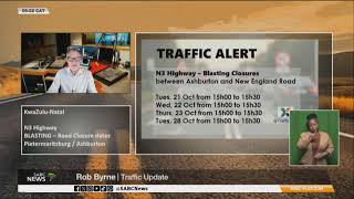 Traffic Update | 16 October 2025
