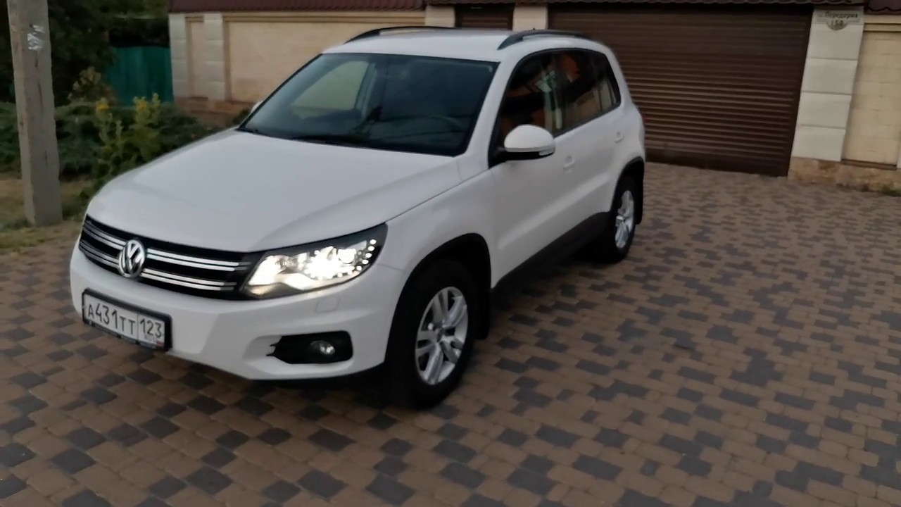 Осмотр Фольксваген Тигуан 2.0 дизель с пробегом 74 тыс. VW Tiguan 2.0 ...