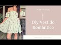 VESTIDO ROMÂNTICO COM LASTEX #diy #facavocemesmo