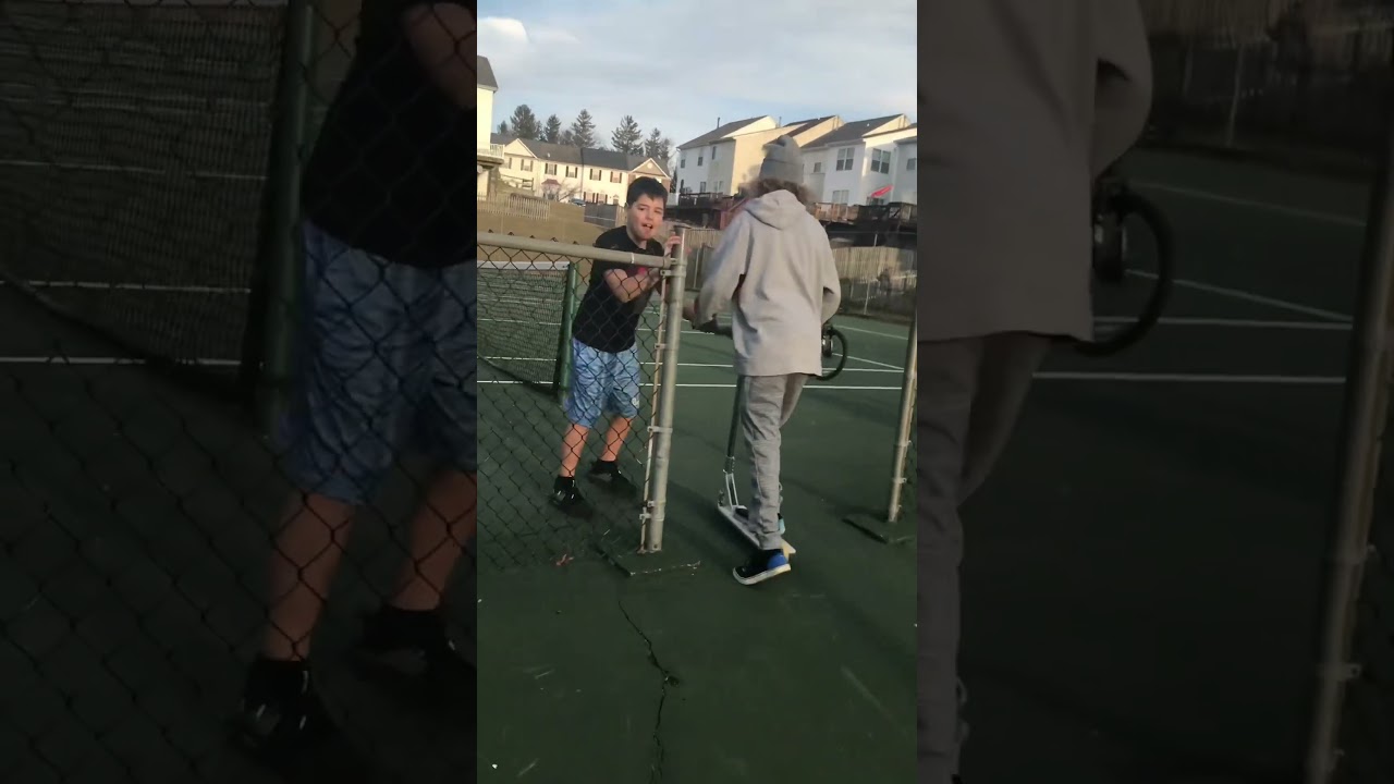 these annoying kids kept snaking us but then we finally got the clip…