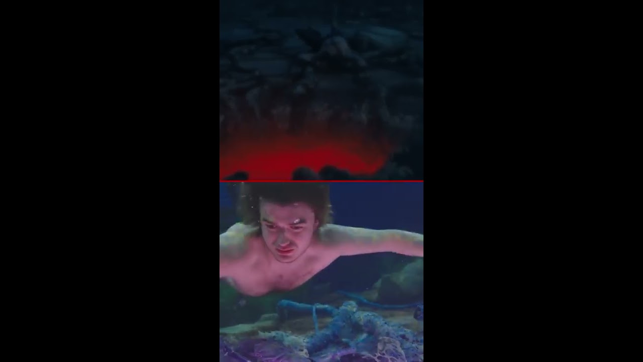 Behind The Scenes Of Joe Keery Diving In Lake StrangerThings