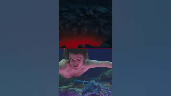 Behind the scenes of Joe Keery diving in the lake #StrangerThings