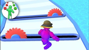 Rope Man Run Game - All Levels GamePlay Walkthrough Android iOS - Part (54-56)