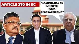 Kapil Sibal Vs SG Tushar Mehta Over Akbar Lone | Sibal's History Lesson In SC | Article 370 Hearing