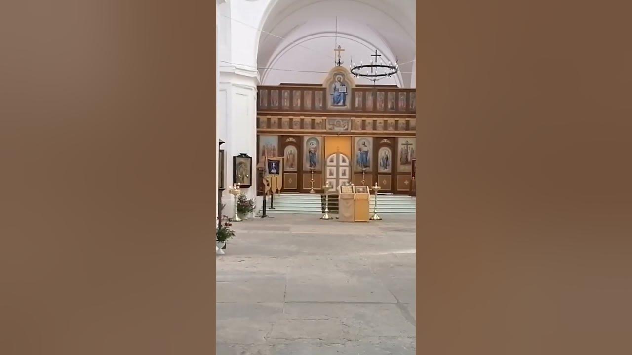 Санкт-Петербург. Крестовоздвиженский казачий собор. 12.02.2023. - YouTube