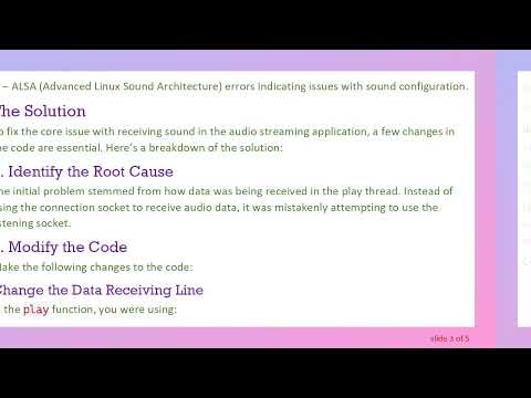 How to Live Stream Audio with PyAudio in Python: Troubleshooting Tips and Solutions