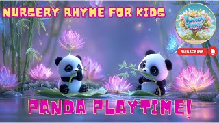 🐼 Panda Playtime Song | Cute Panda Nursery Rhyme for Kids | Sing, Dance & Learn! 🎶 screenshot 4