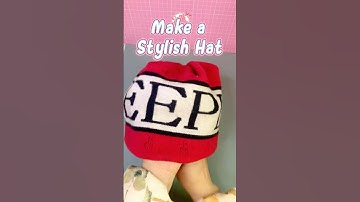Turn an Old Sweater into a Cute Winter Hat #tips #tricks #diy