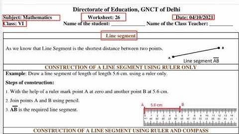 math worksheet 26 class 6