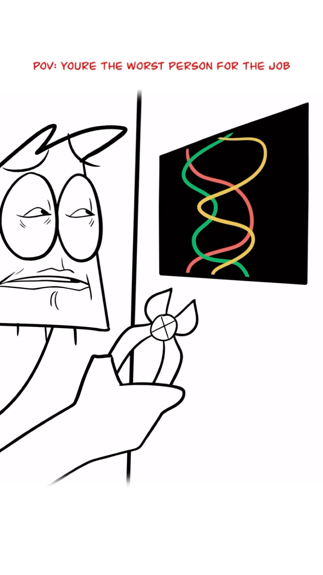 When You’re Not Qualified ? (Animation Meme) #shorts