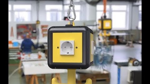 HoverCube by OBO:  Power, data and compressed air from the ceiling – OBO Bettermann