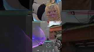 ACHEI QUE TAVA NO CÉU… TAVA DO MEU LADO 😱 #valorant #valorantbr #fyp #viral #gamer