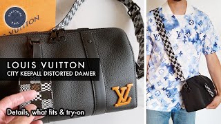 Louis Vuitton Bandouliere 50 Distorted Damier N50028– TC