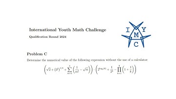 International Youth Math Challenge 2024 | Qualification Round | Problem C Solution @LKLogic
