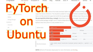How to install PyTorch on Ubuntu 22.04 with Nvidia graphics card