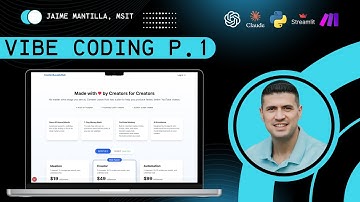 YouTube Content Creation Platform  - Vibe Coding [ Part 1 ] - Build Apps Using Ai 🤖
