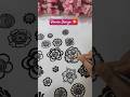 Beautiful Different Types Flower's Design For Beginners#mehndi #explore #henna #simple #shortsvideo