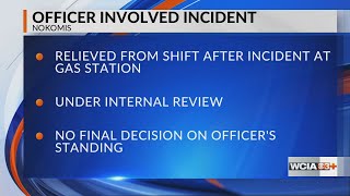 Nokomis Police officer ‘relieved from duty’ for remainder of shift after Casey’s incident