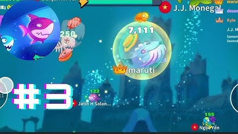 Eat fish 🐠 io (iOS, Android)game gameplay walkthrough part3#eatfishio#eatfishiogameplay#game#yt