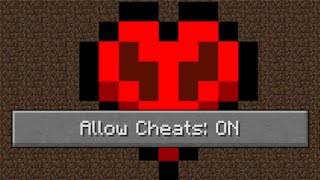 How to CHEAT In MINECRAFT HARDCORE!!