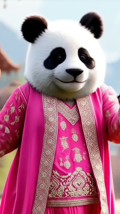 Dancing panda 🐼#panda #cuteanimals #pandalovers