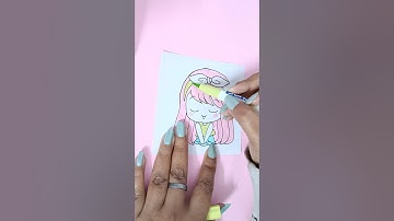 #shorts 🐰How to make cute stickers at home/DIY🧸kawaii stickers #viralshorts #youtubeshorts #journal