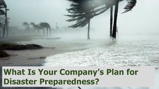 HR Rescue: What Is Your Company's Plan for Disaster Preparedness?
