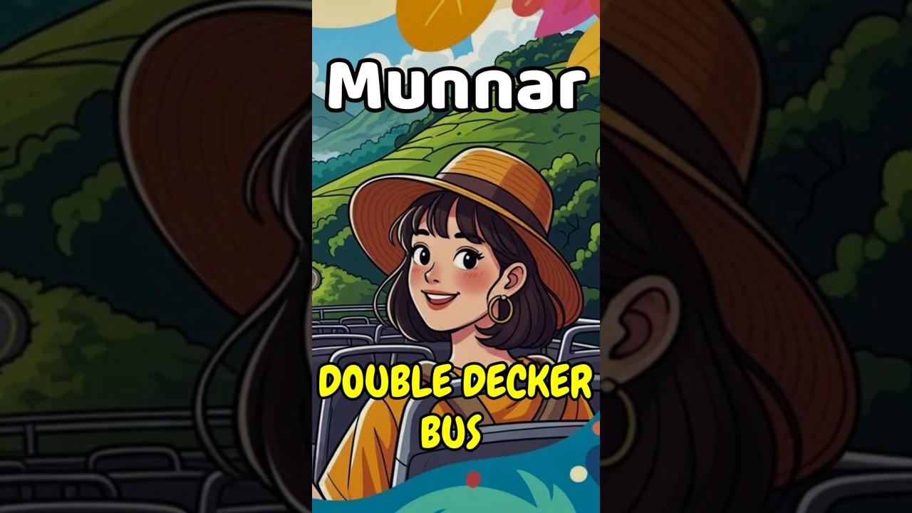 Munnar Double Decker Bus Trip ! மூணாறு சுற்றுலா 