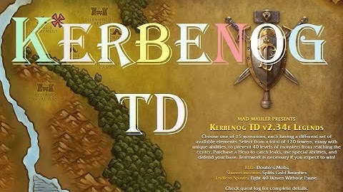 Warcraft 3, Kerbenog TD #2
