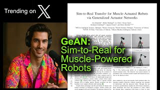 GeAN: Sim-to-Real for Muscle-Powered Robots screenshot 3