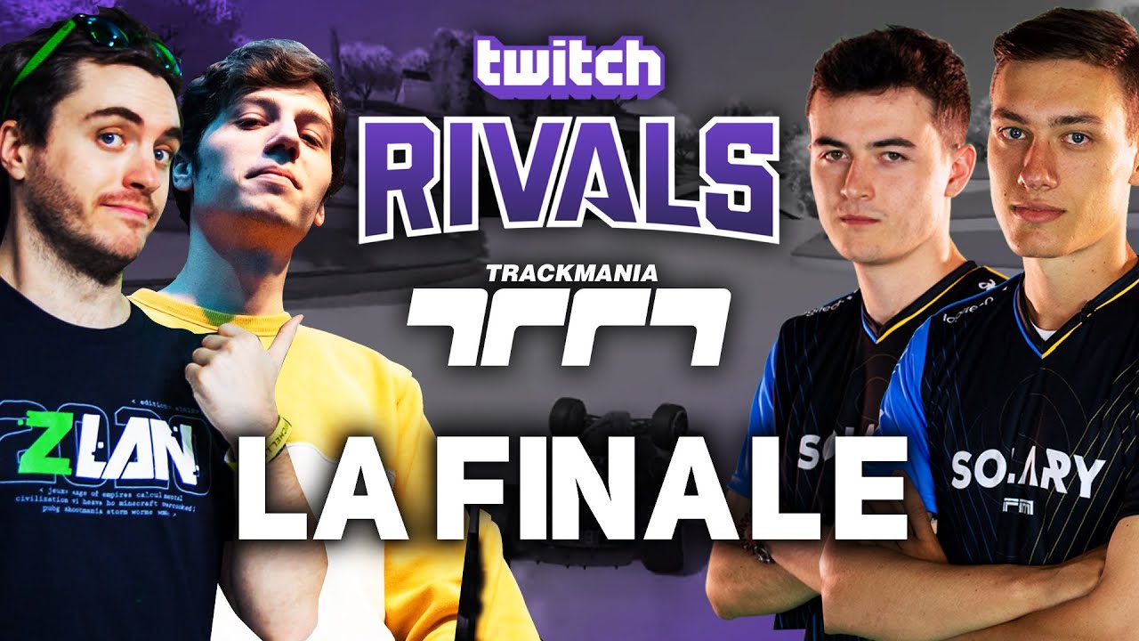 Twitch Rivals Trackmania #5 : LA FINALE (ft. Kenny, CarlJr et Bren ...