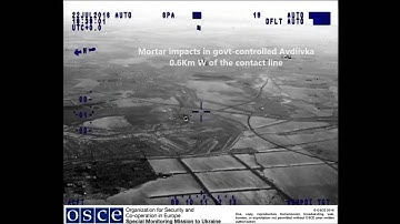 OSCE SMM UAV night observations