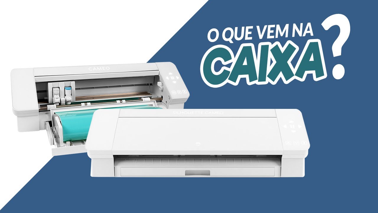 Unboxing Silhouette Cameo 4 | O que vem na caixa? - YouTube