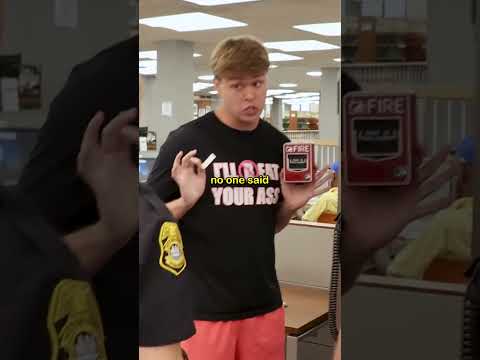 Pulling Fire Alarm