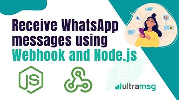 Receive WhatsApp messages using Webhook and Node.js