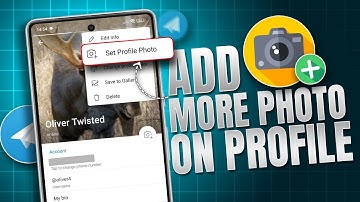 How to Set Multiple Profile Photos to Your Telegram Profile | Add Photos In Telegram  on PC & Laptop