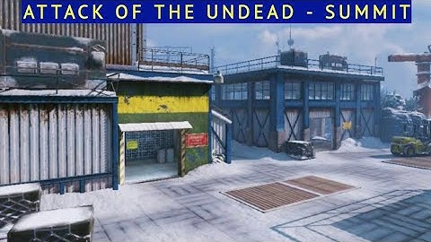 Can YOUTUBER K2 Survive The Zombies In This Summit Map? - Attack Of The Undead Mission - COD MOBILE