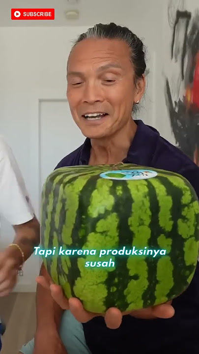 Kenapa Buah Semangka di Jepang Bentuknya Kotak?