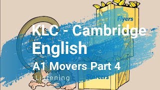 A1 Movers Listening Part 4
