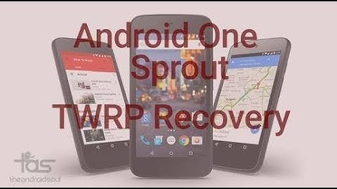 Install TWRP Recovery in AQ4501 without PC