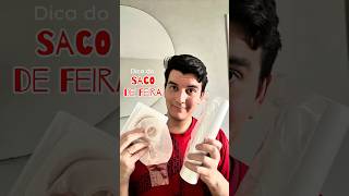 Dica do Saco de Feira na bolsa de Ostomia #ostomia #ostomiaemfoco #ostomizados