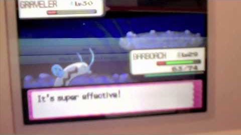 Barboach Battle/Evolution