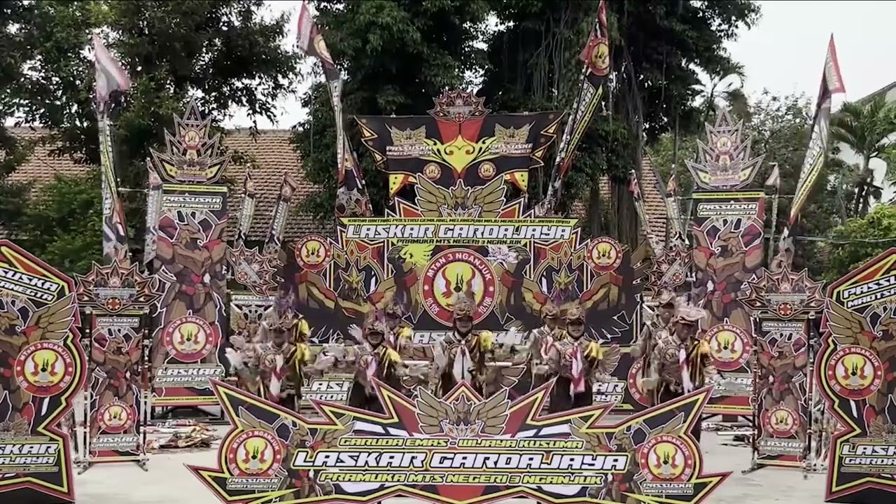 SANG JUARA UMUM KOMPETISI YEL PRAMUKA NASIONAL || LASKAR GARDAJAYA || MTSN 3 NGANJUK